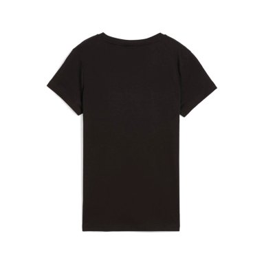 POLO DEPORTIVO MUJER PUMA MANGA CORTA ESSENTIALS SMALL N°1 LOGO TEE 682372 01 ALGODÓN NEGRO - 7