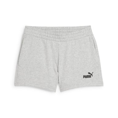 SHORT DEPORTIVO MUJER PUMA ESSENTIALS SMALL N°1 LOGO 4 S682438 ALGODÓN GRIS - 5