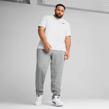 POLO DEPORTIVO HOMBRE PUMA MANGA CORTA ESSENTIALS SMALL N°1 LOGO TEE 682534 02 ALGODÓN BLANCO - 3