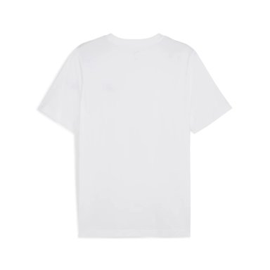 POLO DEPORTIVO HOMBRE PUMA MANGA CORTA ESSENTIALS SMALL N°1 LOGO TEE 682534 02 ALGODÓN BLANCO - 7