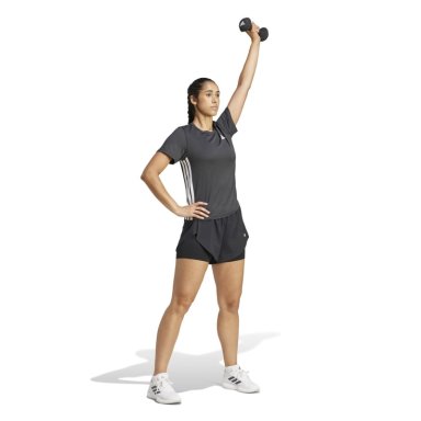 CAMISETA MUJER ADIDAS WORKOUT ESSENTIALS JH1392 NEGRO - 5