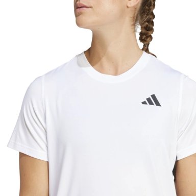 POLO DEPORTIVO MUJER ADIDAS WORKOUT ESSENTIALS JH1393 BLANCO - 5
