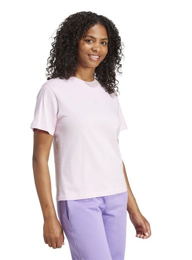 CAMISETA MUJER ADIDAS ESSENTIALS ALGODÓN ROSADO - 5