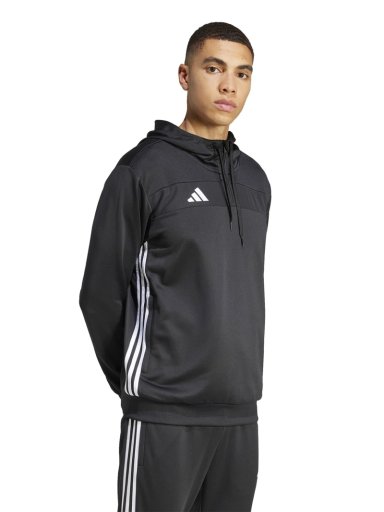 POLERA FÚTBOL HOMBRE ADIDAS TIRO25 ESSENTIALS SWEAT HOODIE NEGRO