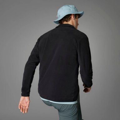 POLERA DEPORTIVA HOMBRE ADIDAS SENDERISMO MIDLAYERS JP0783 POLAR NEGRO - 8