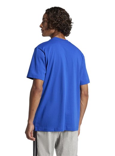 CAMISETA HOMBRE ADIDAS ESSENTIALS ALGODÓN AZUL - 2