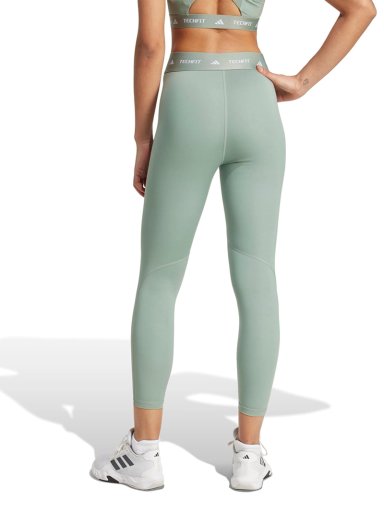 MALLA TRAINING MUJER ADIDAS TECHFIT 7/8 VERDE - 2