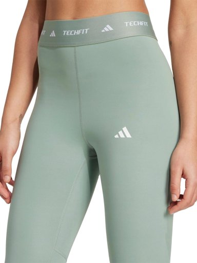 MALLA TRAINING MUJER ADIDAS TECHFIT 7/8 VERDE - 3