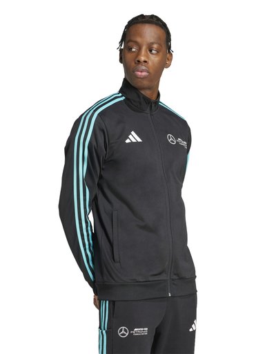 CASACA TÉNICA MERCEDES HOMBRE ADIDAS AMG PETRONAS F1 NEGRO