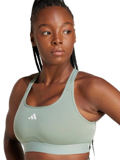 TOP TRAINING MUJER ADIDAS POWERREACT VERDE