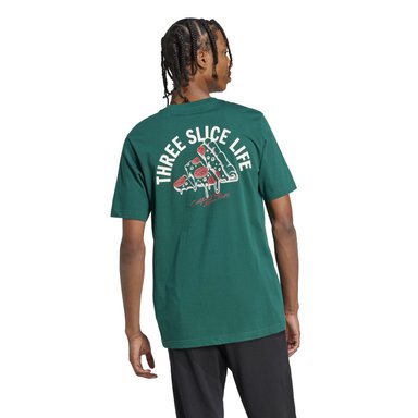 POLO HOMBRE ADIDAS CASUAL M L PIZZA TEE ALGODÓN VERDE - 2