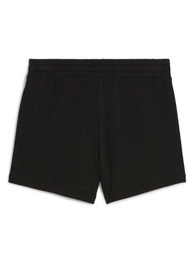 SHORT MUJER PUMA ESS SMALL NO. 1 LOGO 4'' 682438 01 ALGODÓN NEGRO - 7