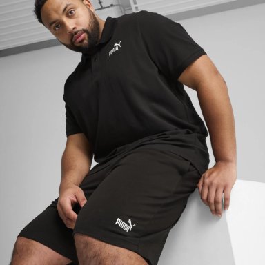 SHORT DEPORTIVO HOMBRE PUMA ESS NO. 1 LOGO JERSEY 10'' NEGRO - 4