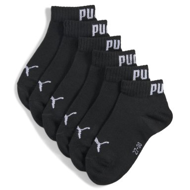 MEDIAS PUMA KIDS PLAIN QUARTER 3P NEGRO - 3 PACK