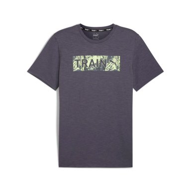 POLO HOMBRE PUMA GRAPHIC TEE TRAIN PU GRIS