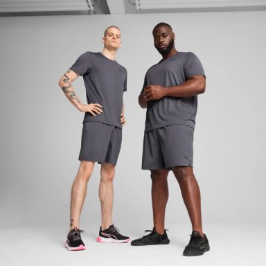 SHORT HOMBRE PUMA M TAD ESSENTIALS 7" WOVEN GRIS