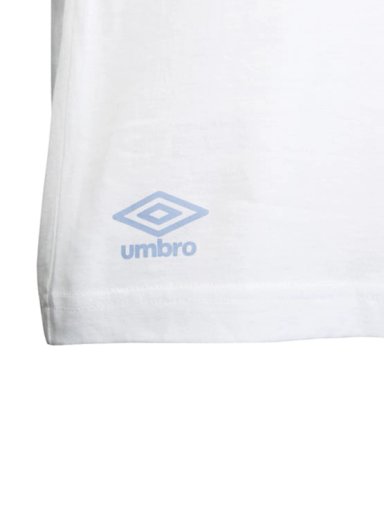 POLO FÚTBOL HOMBRE UMBRO ESTAMPADO DR22042-WHT ALGODÓN BLANCO - 3
