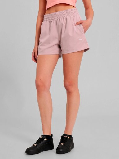 SHORT MUJER PUMA ESS 4'' WOVEN SHORTS (S) ROSADO