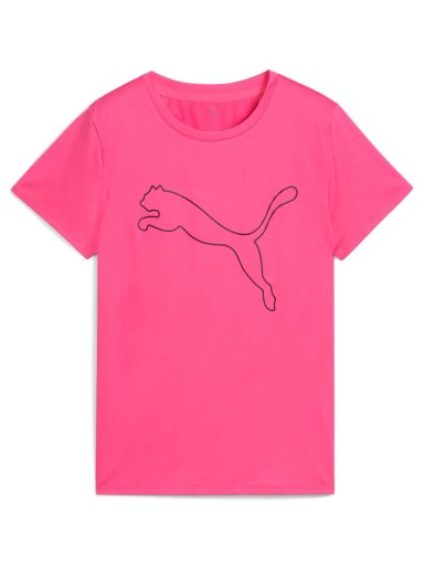 POLO MUJER PUMA W TAD ESSENTIAL LOGO TEE ROSADO