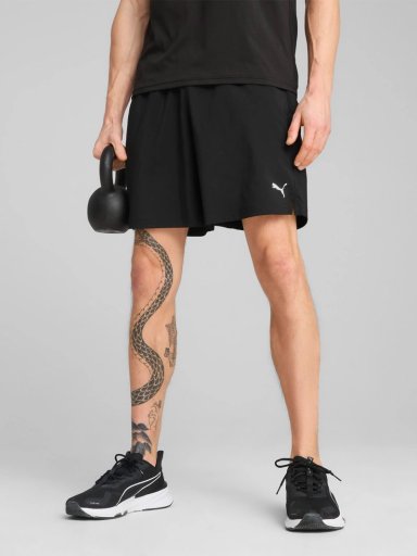 SHORT HOMBRE PUMA M TAD ESSENTIALS 7" WOVEN NEGRO