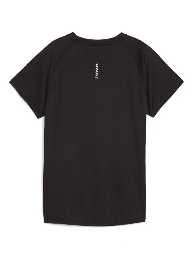 POLO MUJER PUMA W RUN VELOCITY TEE (POLY) NEGRO - 5