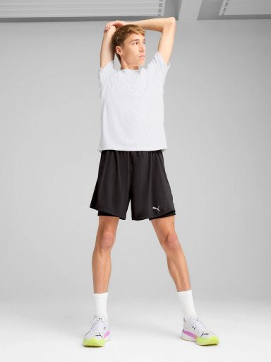 SHORT HOMBRE PUMA M RUN VELOCITY 2IN1 NEGRO - 5
