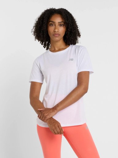 POLO MUJER NEW BALANCE POLY SPORT ESSENTIALS HEATHERTECH