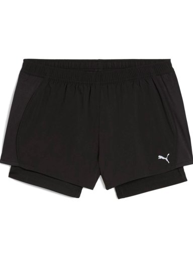 SHORT  MUJER PUMA RUNNING W RUN VELOCITY 2 EN 1 3 NEGRO - 6