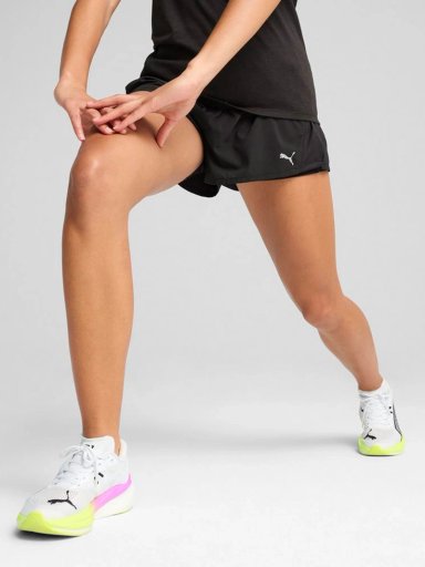 SHORT  MUJER PUMA RUNNING W RUN VELOCITY 2 EN 1 3 NEGRO
