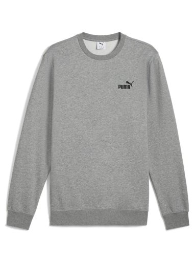 POLERÓN HOMBRE PUMA ESS SMALL NO. 1 LOGO CREW FL GRIS - 5