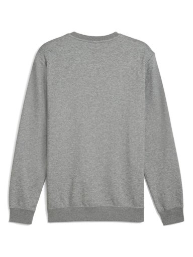 POLERÓN HOMBRE PUMA ESS SMALL NO. 1 LOGO CREW FL GRIS - 6
