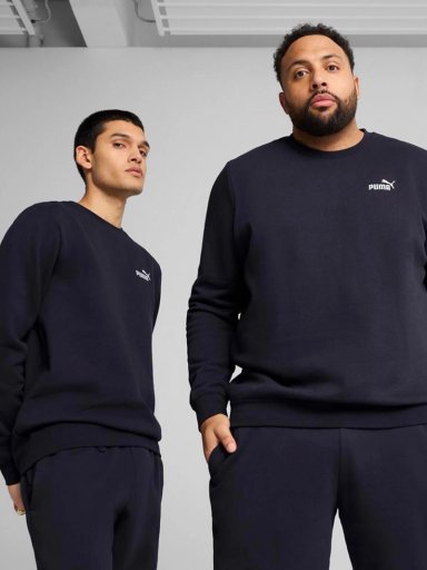 POLERÓN HOMBRE PUMA ESS SMALL NO. 1 LOGO CREW FL AZUL MARINO