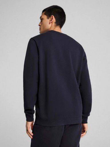 POLERÓN HOMBRE PUMA ESS SMALL NO. 1 LOGO CREW FL AZUL MARINO - 3