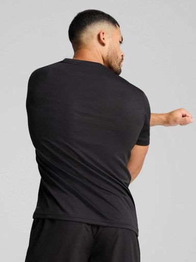 POLO DEPORTIVO MANGA CORTA HOMBRE PUMA M TAD ESSENTIALS TEXTURE POLY TEE NEGRO - 2