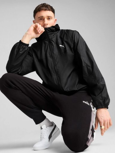 CASACA HOMBRE PUMA ESS REGULAR WINDBREAKER CORTAVIENTOS ESSENTIALS NEGRO - 5