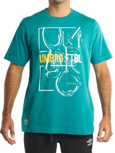 POLO HOMBRE UMBRO ESTAMPADO DR24013-LT4 ALGODÓN MULTICOLOR