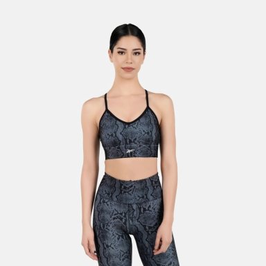 TOP MUJER REEBOK NEGRO