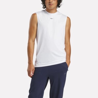 POLO HOMBRE REEBOK 100216536 BLANCO