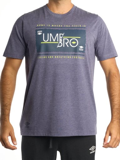 POLO ESTAMPADO HOMBRE UMBRO DR24011-RBM