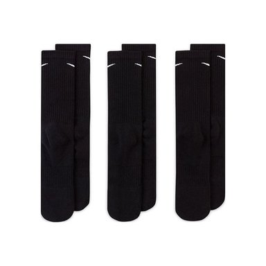 PACK X3 MEDIAS UNISEX NIKE U EVERYDAY CUSH CREW SX7664-010 NEGRO - 3