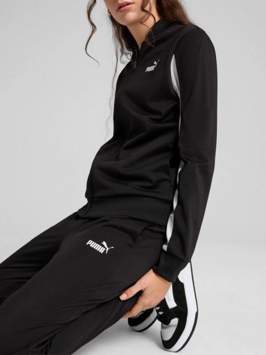 BUZO CONJUNTO BASEBALL MUJER PUMA NEGRO - 4