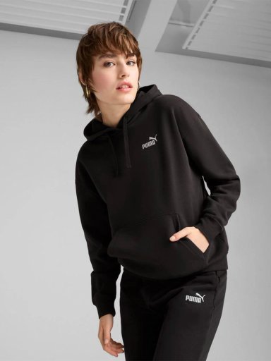 POLERÓN HOODIE MUJER PUMA SMALL LOGO NO.1 LOGO COMFORT