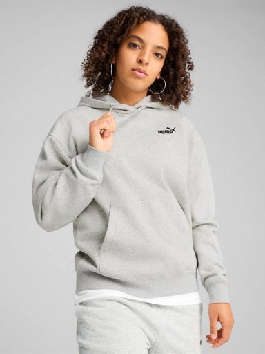 POLERÓN HOODIE MUJER PUMA SMALL LOGO NO.1 LOGO COMFORT