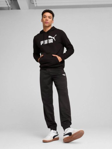 POLERÓN HOODIE HOMBRE PUMA ESSENTIALS NO.1 LOGO - 4