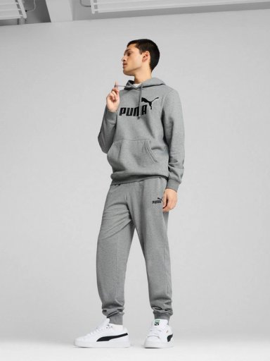 POLERÓN HOODIE HOMBRE PUMA ESSENTIALS NO.1 LOGO - 5