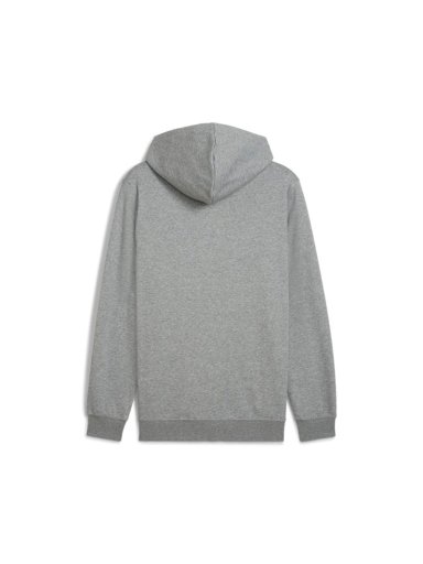 POLERÓN HOMBRE PUMA HOODIE ESSENTIALS NO.1 LOGO GRIS - 5