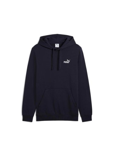 POLERÓN HOMBRE PUMA HOODIE ESSENTIALS NO.1 LOGO AZUL MARINO - 4