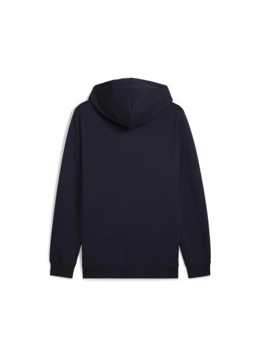 POLERÓN HOMBRE PUMA HOODIE ESSENTIALS NO.1 LOGO AZUL MARINO - 5