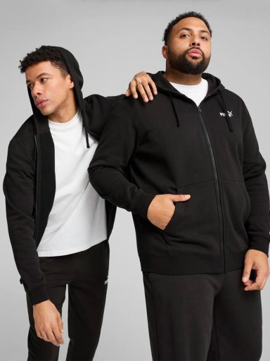 POLERÓN CON CIERRE HOMBRE PUMA ESSENTIALS NO.1 LOGO