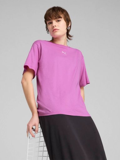 POLO MANGA CORTA MUJER ESS NO.1 LOGO RELAXED